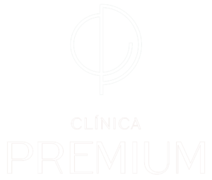 logo clinica premium branco